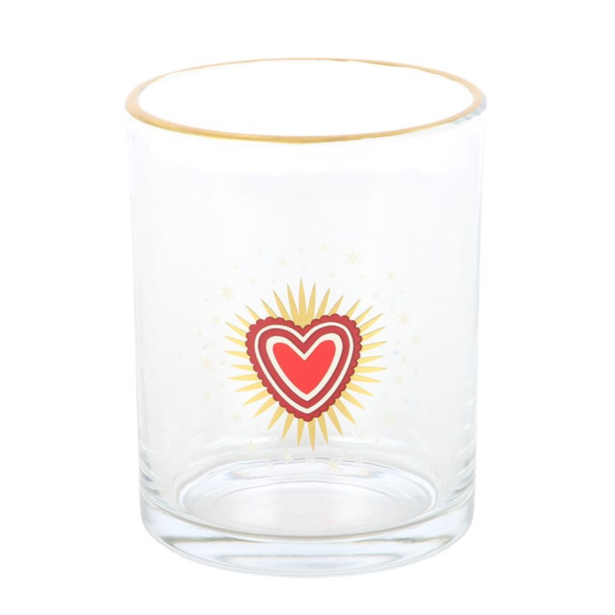 Sacred Heart Drinking Glass 10cm