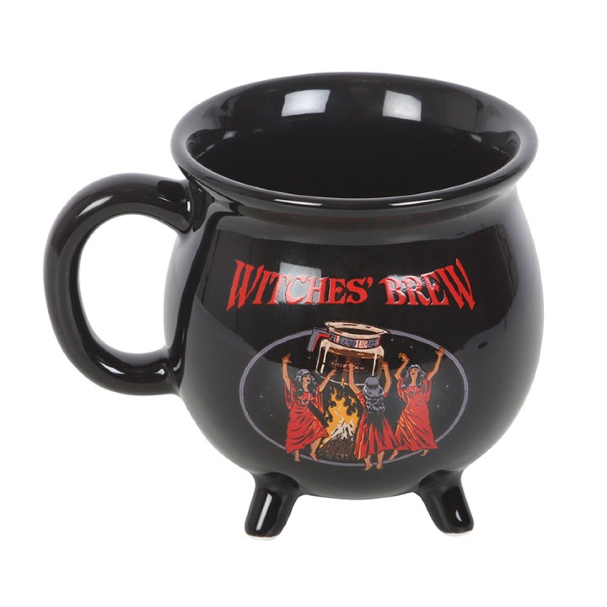 Witches' Brew Cauldron Mug by Steven Rhodes