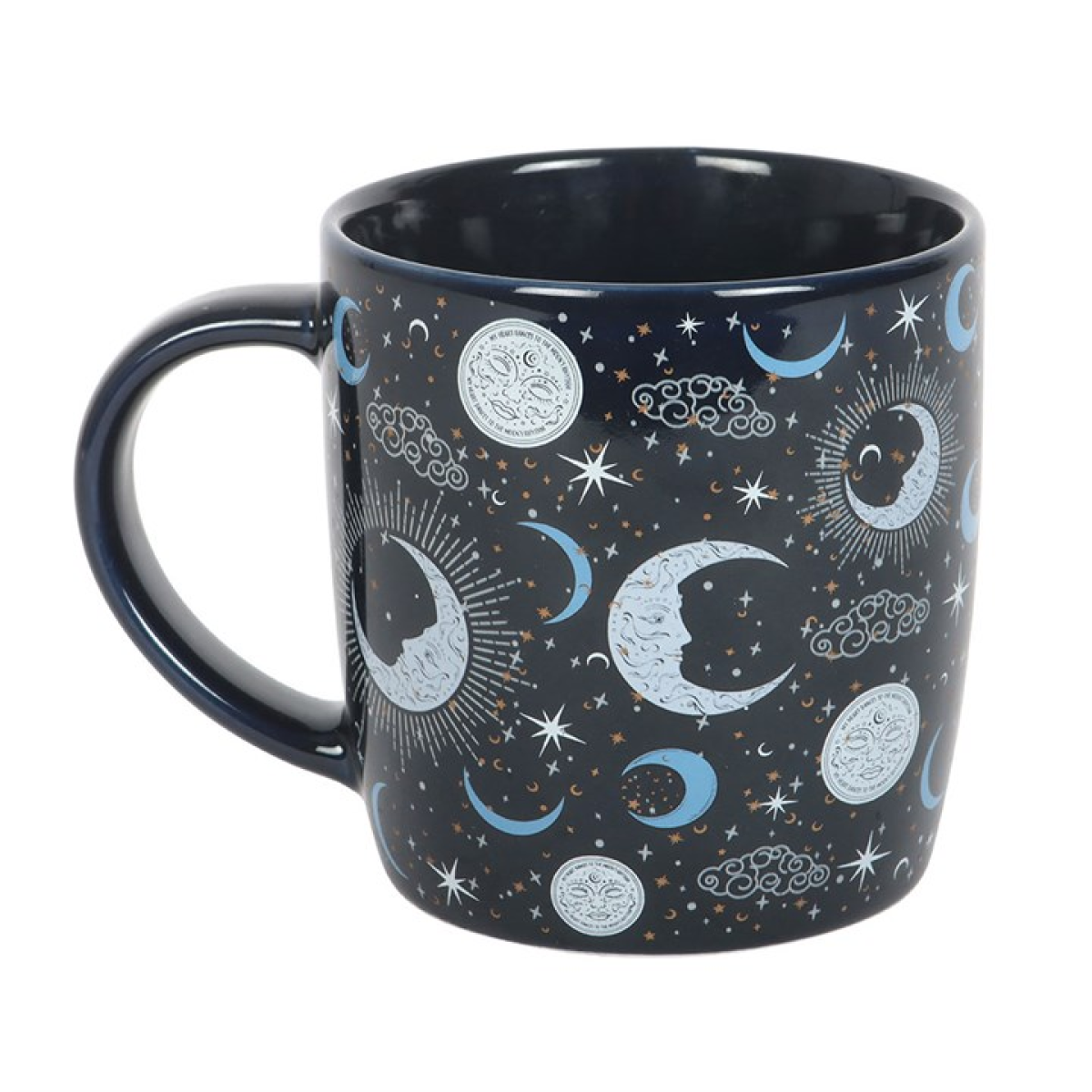Blue Moon Print Mug 9cm
