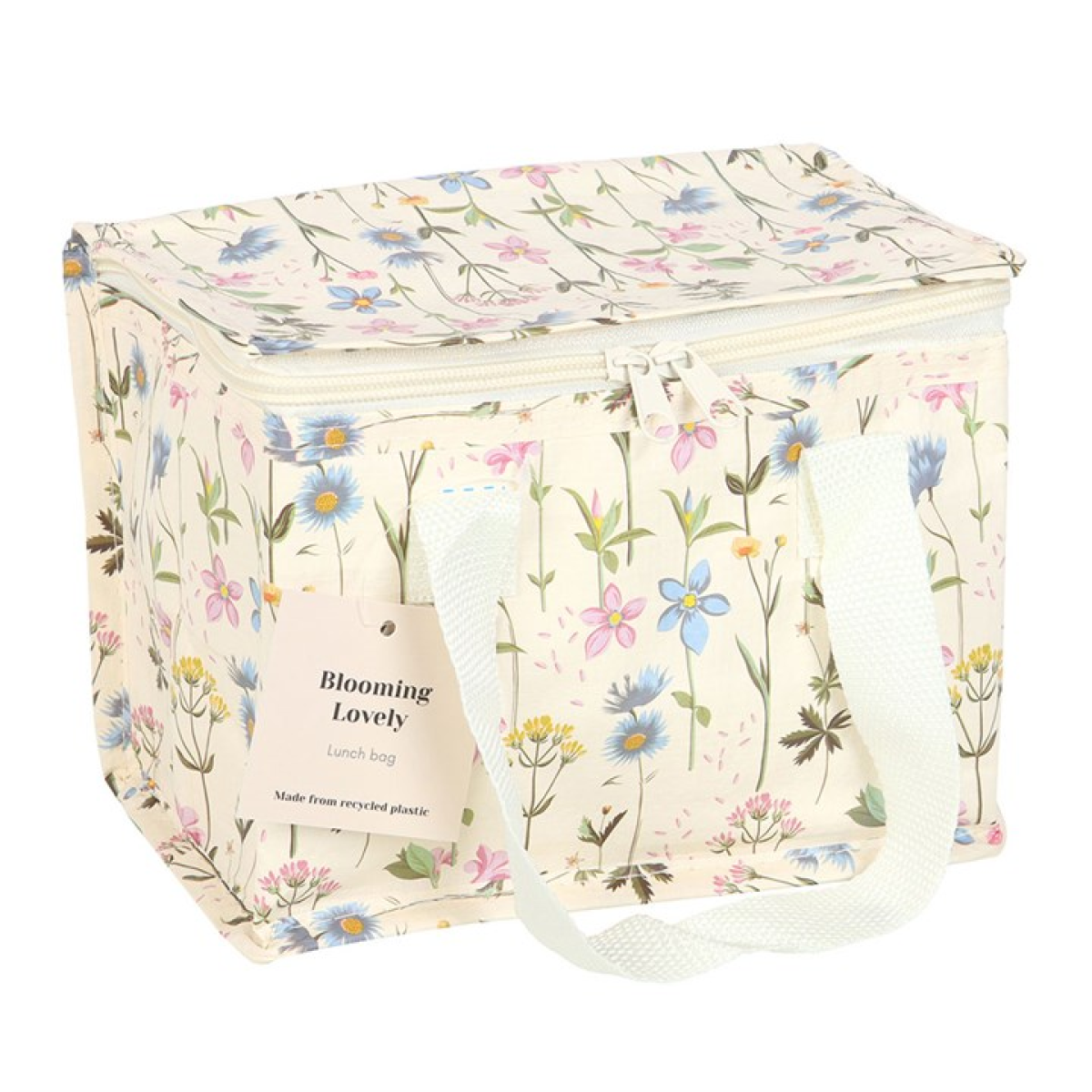 Blooming Lovely Floral Lunch Bag 21cm