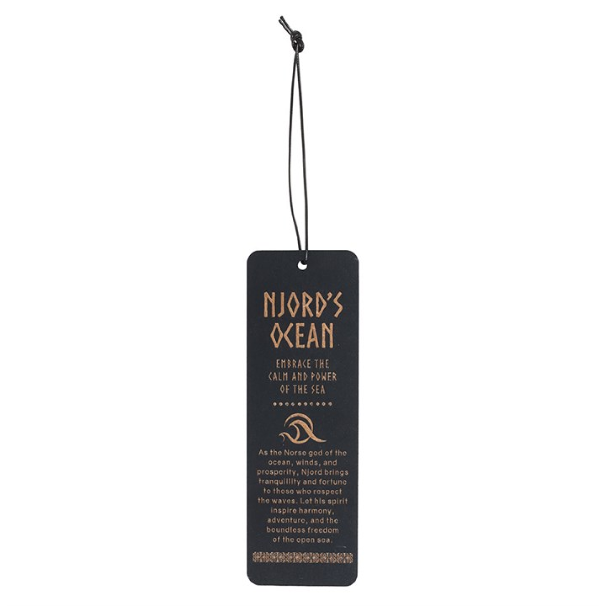 Njord's Ocean Wooden Bookmark 15cm