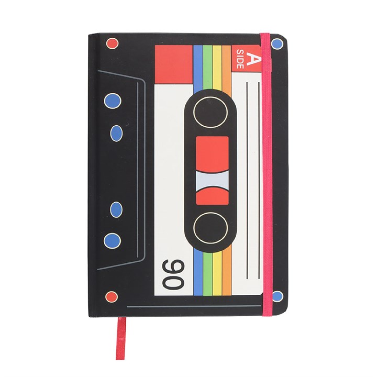 Retro Cassette Tape A5 Notebook 21cm