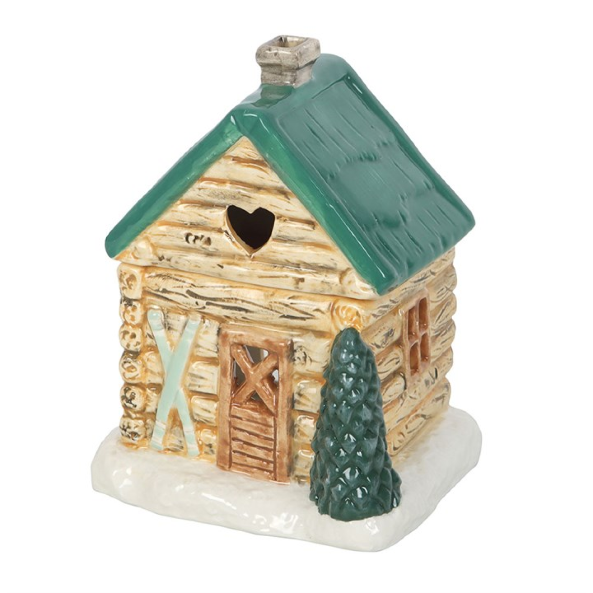 Cabin Ski Chalet Oil Burner 14cm