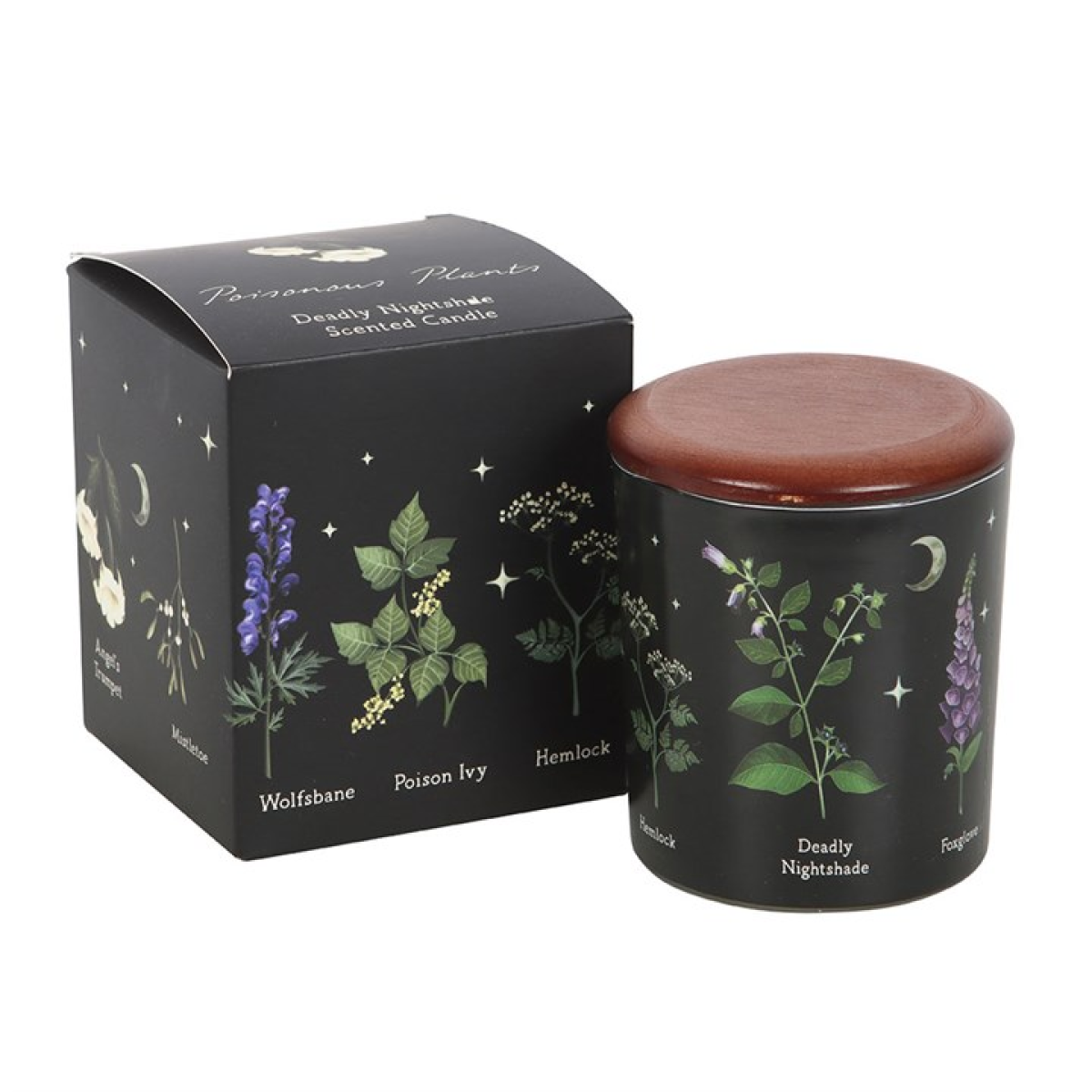 Deadly Nightshade Scented Candle 8.5cm