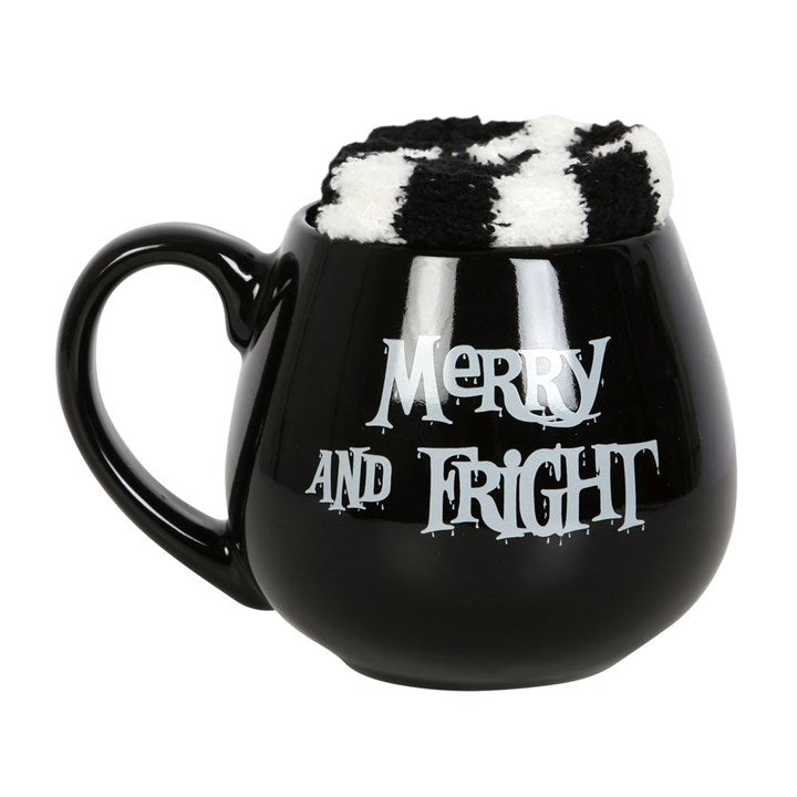 Merry and Fright Mug and Socks Set 9.5cm