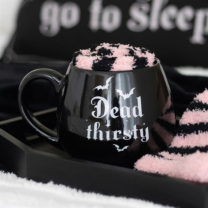 Dead Thirsty Mug and Socks Set