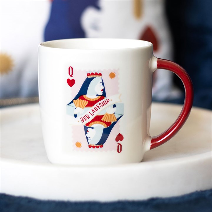 Her Ladyship Playing Card Mug 12cm