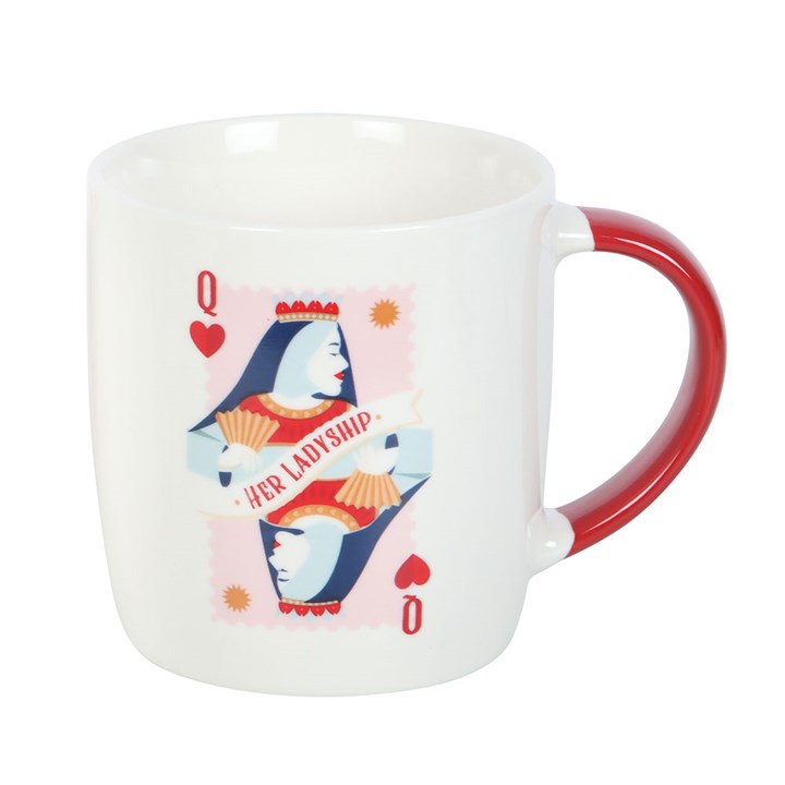 Her Ladyship Playing Card Mug 12cm