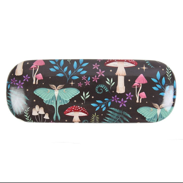 Dark Forest Print Glasses Case 16cm