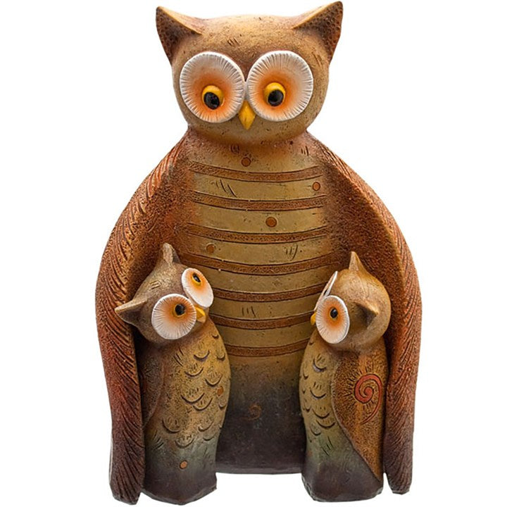 Owl Family 16.5cm