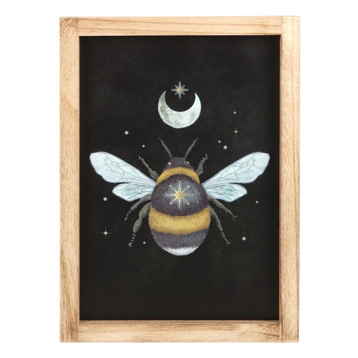 Forest Bee Framed Wall Print 35cm