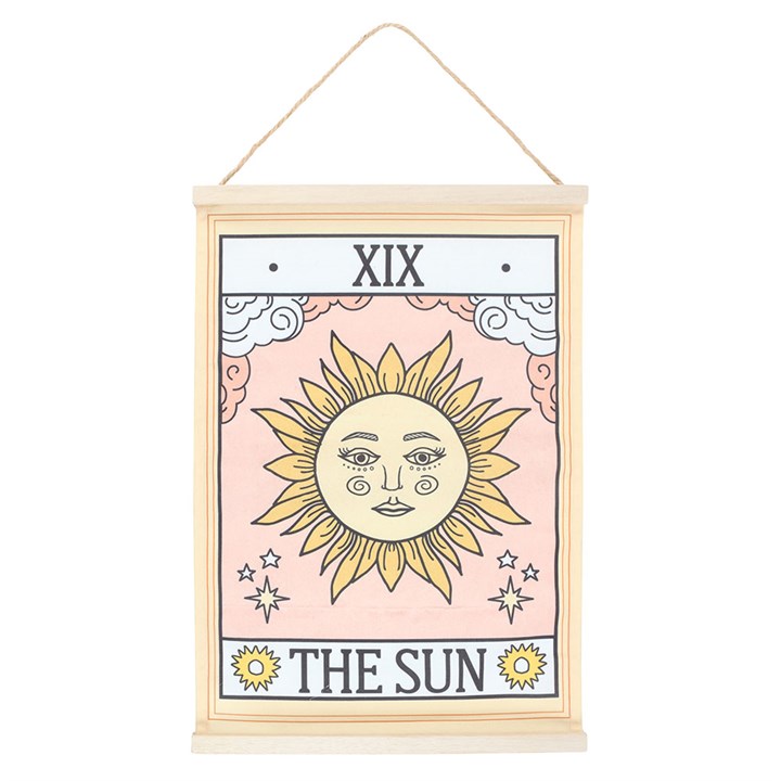 The Sun Vintage Tarot Wall Hanging