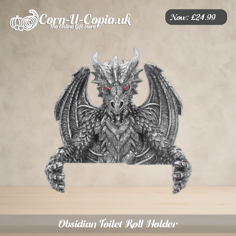 Obsidian Toilet Roll Holder Ad 1