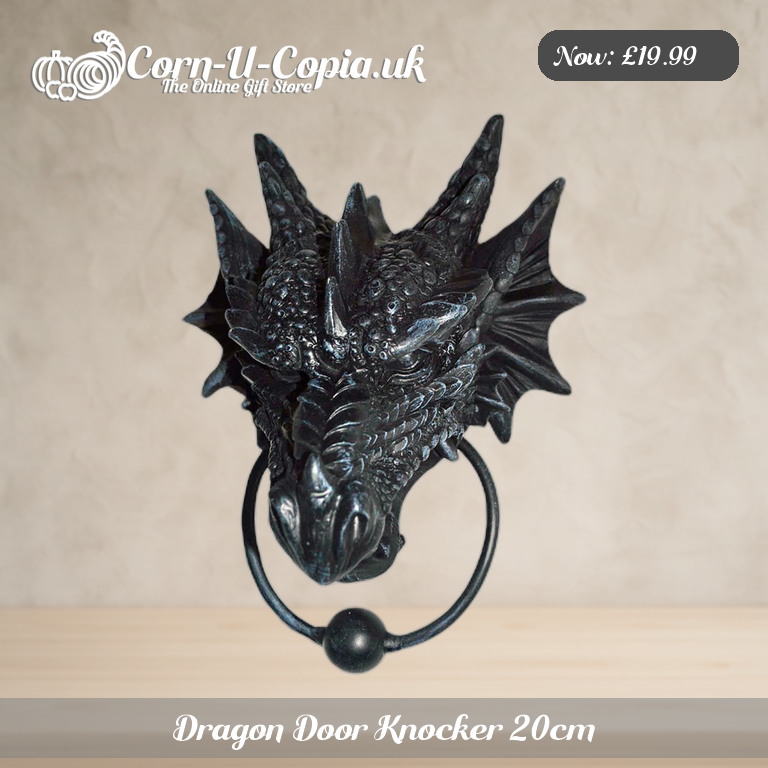 Dragon Door Knocker 20cm Ad 1