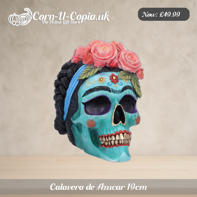 Calavera de Azucar 19cm Ad 1