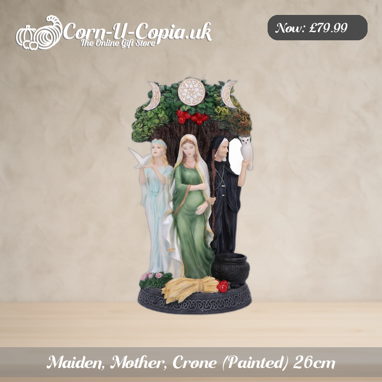 Maiden, Mother, Crone (Painted) 26cm Ad 1