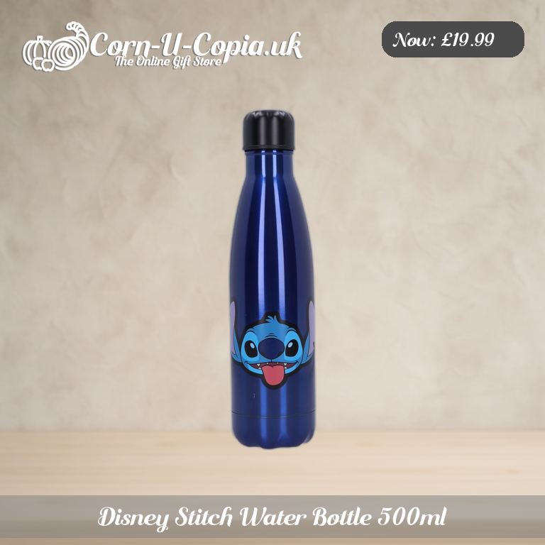 Disney Stitch Water Bottle 500ml Ad 1