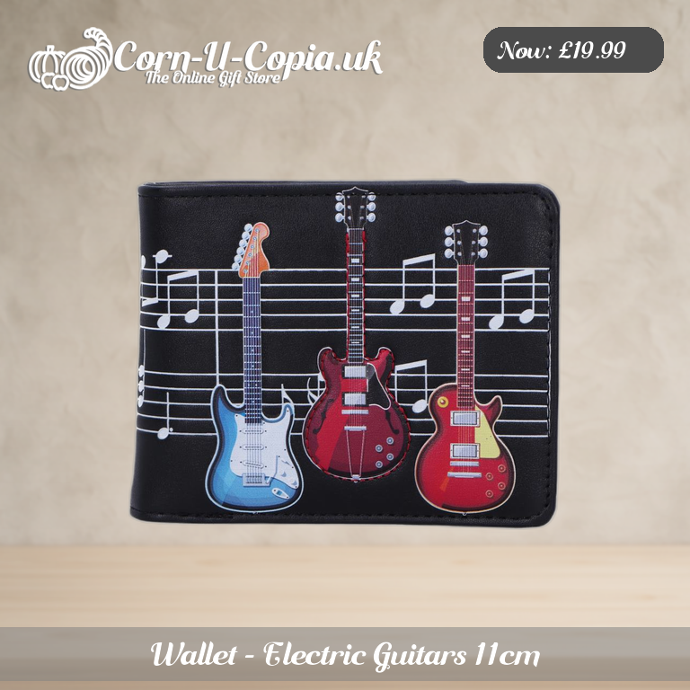 Wallet - Electric Guitars 11cm Ad 1
