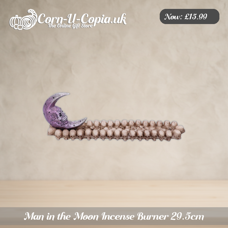 Man in the Moon Incense Burner 29.5cm Ad 1