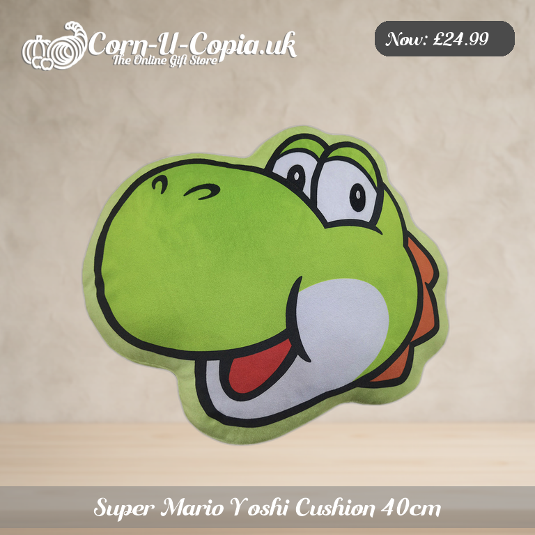 Super Mario Yoshi Cushion 40cm Ad 1