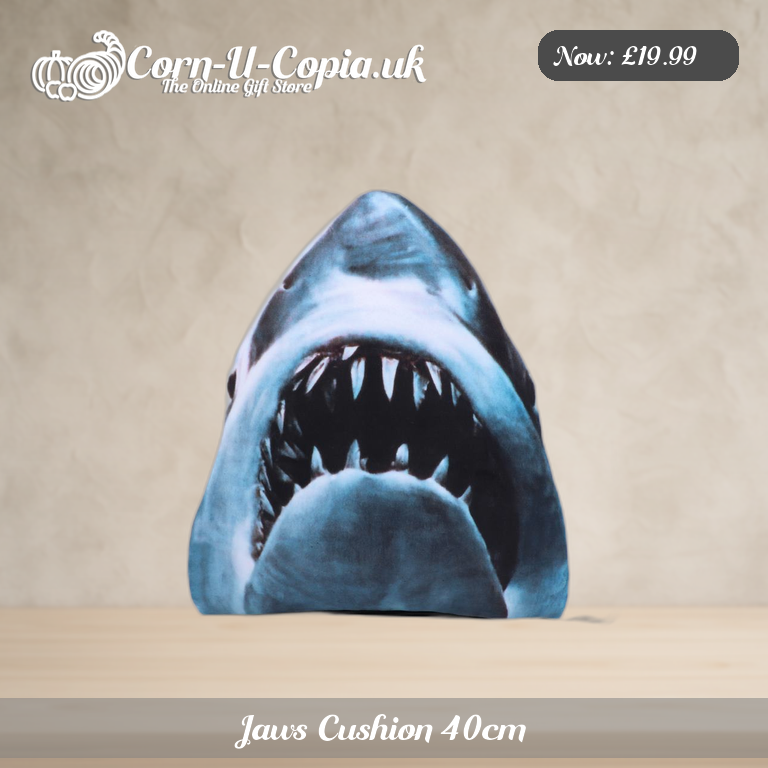 Jaws Cushion 40cm Ad 1