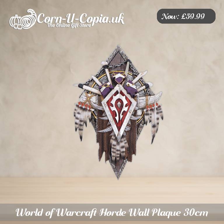 World of Warcraft Horde Wall Plaque 30cm Ad 1