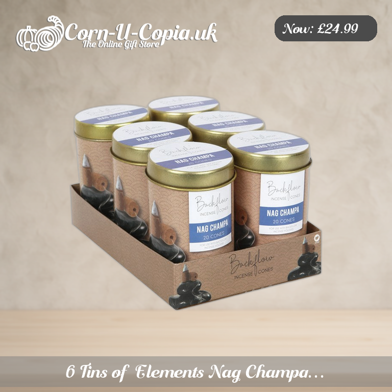 6 Tins of Elements Nag Champa… Ad 1