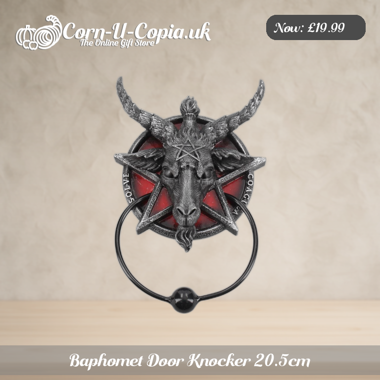 Baphomet Door Knocker 20.5cm Ad 1