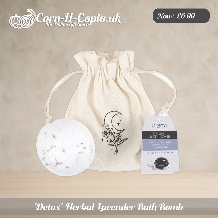'Detox' Herbal Lavender Bath Bomb Ad 1