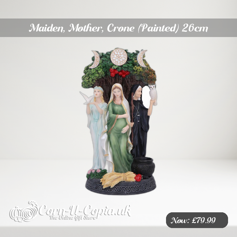 Maiden, Mother, Crone (Painted) 26cm Ad 2