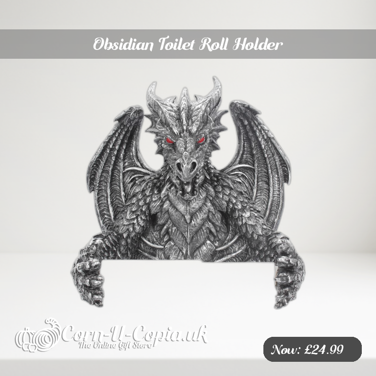 Obsidian Toilet Roll Holder Ad 2