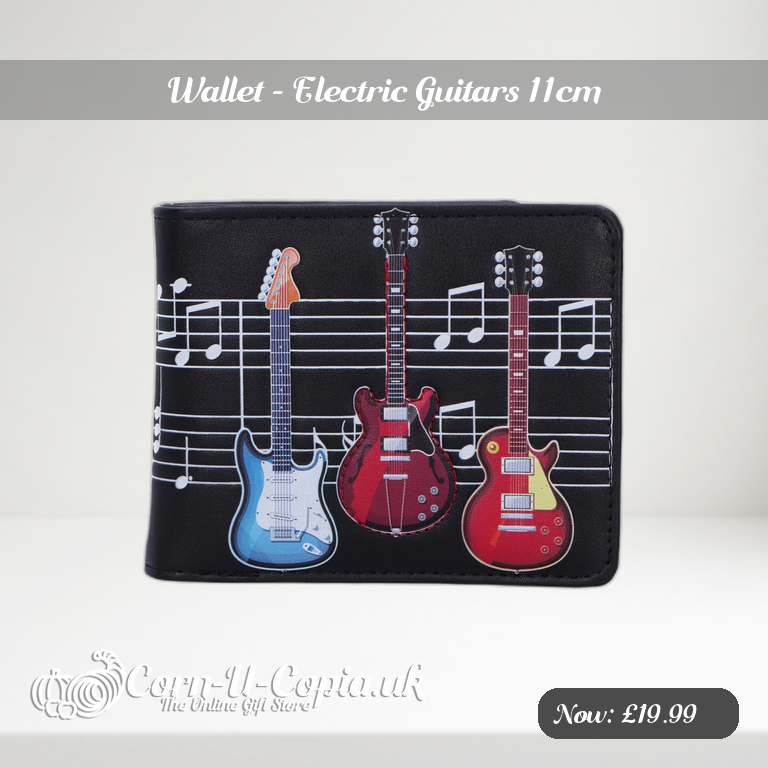 Wallet - Electric Guitars 11cm Ad 2