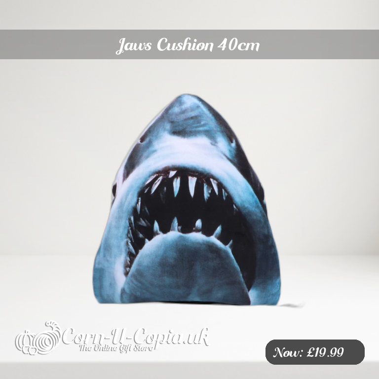 Jaws Cushion 40cm Ad 2