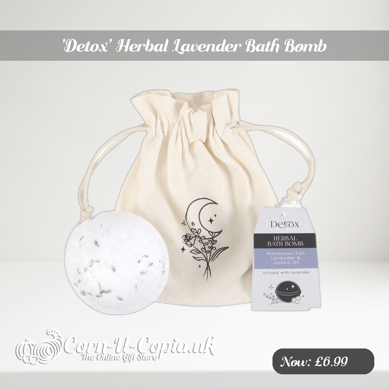 'Detox' Herbal Lavender Bath Bomb Ad 2