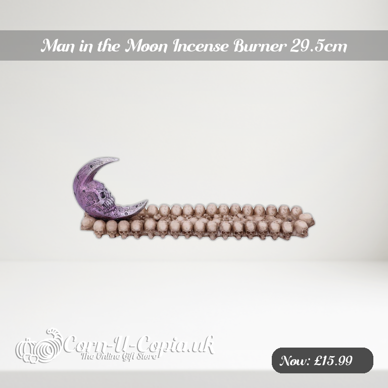 Man in the Moon Incense Burner 29.5cm Ad 2