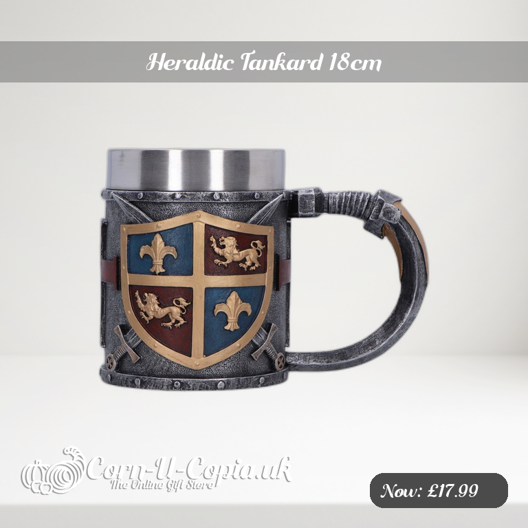 Heraldic Tankard 18cm Ad 2