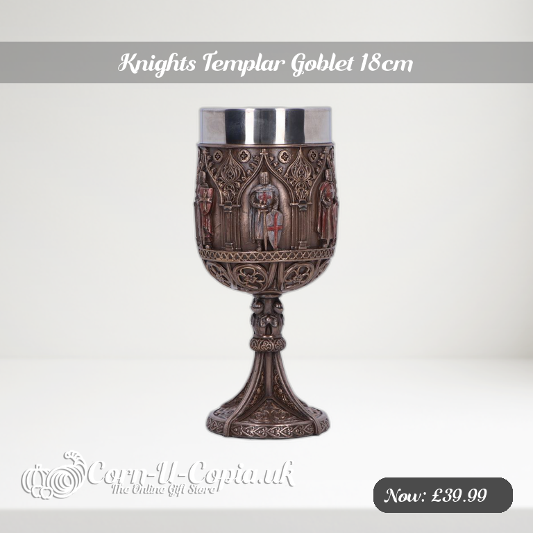 Knights Templar Goblet 18cm Ad 2