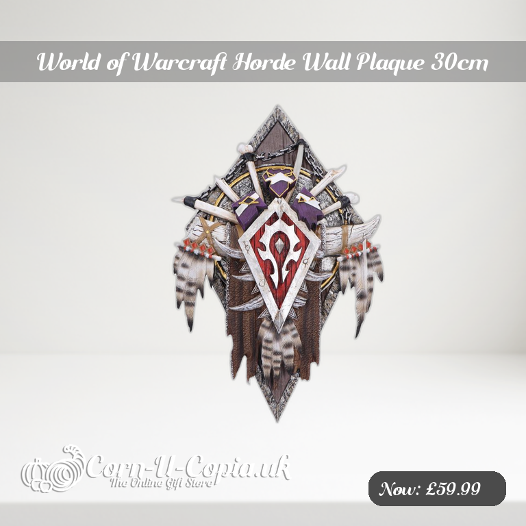 World of Warcraft Horde Wall Plaque 30cm Ad 2