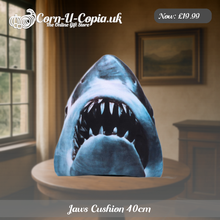 Jaws Cushion 40cm Ad 3