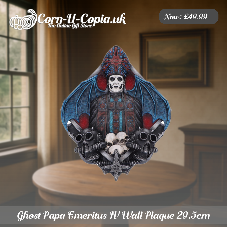 Ghost Papa Emeritus IV Wall Plaque 29.5cm Ad 3