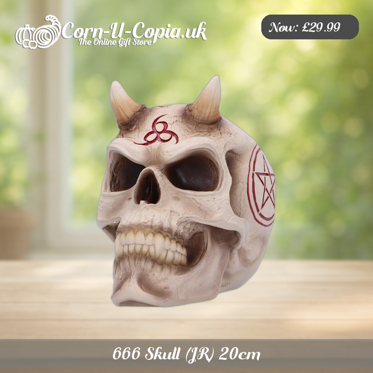 666 Skull (JR) 20cm Ad 3
