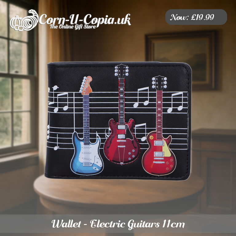 Wallet - Electric Guitars 11cm Ad 3