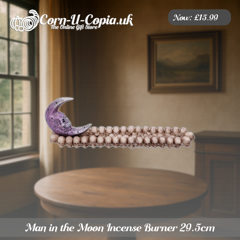 Man in the Moon Incense Burner 29.5cm Ad 3