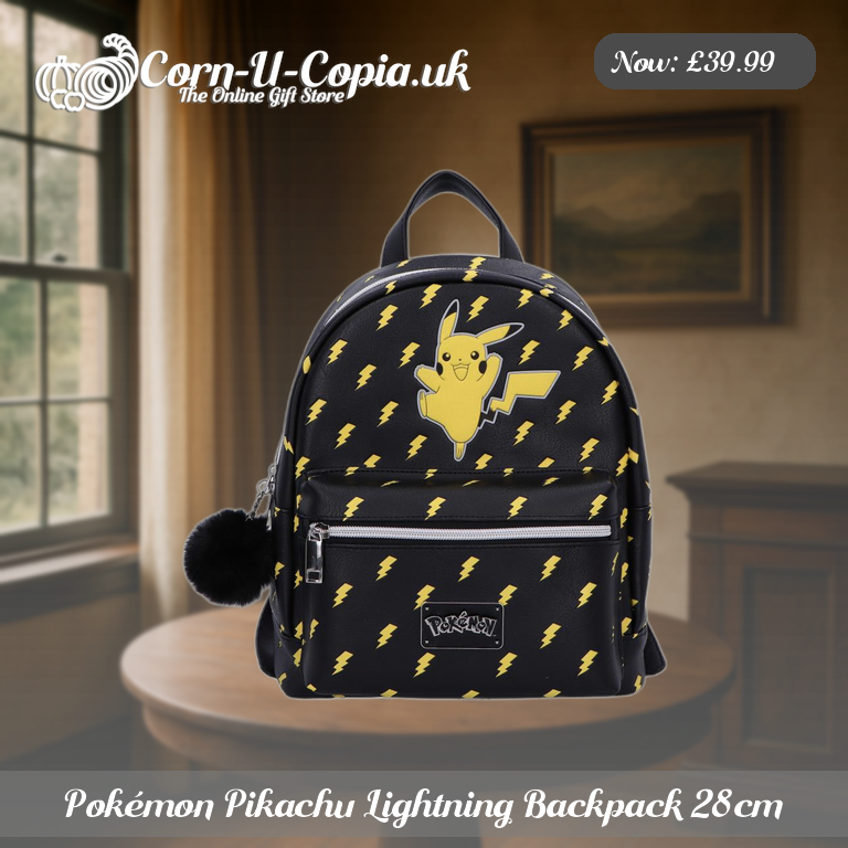 Pokémon Pikachu Lightning Backpack 28cm Ad 3