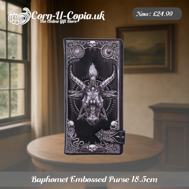 Baphomet Embossed Purse 18.5cm Ad 3