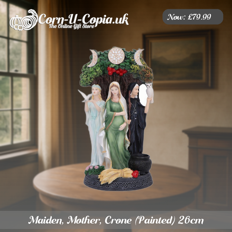 Maiden, Mother, Crone (Painted) 26cm Ad 3