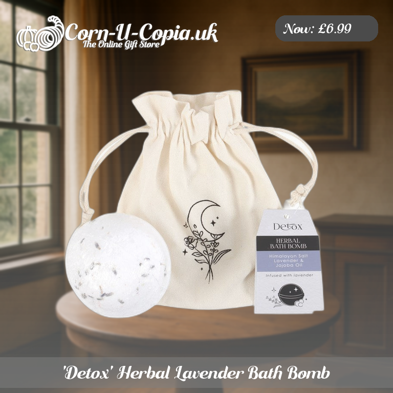 'Detox' Herbal Lavender Bath Bomb Ad 3