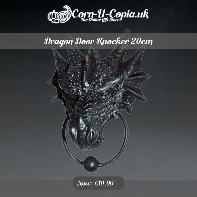 Dragon Door Knocker 20cm Ad 4