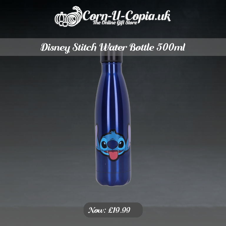 Disney Stitch Water Bottle 500ml Ad 4