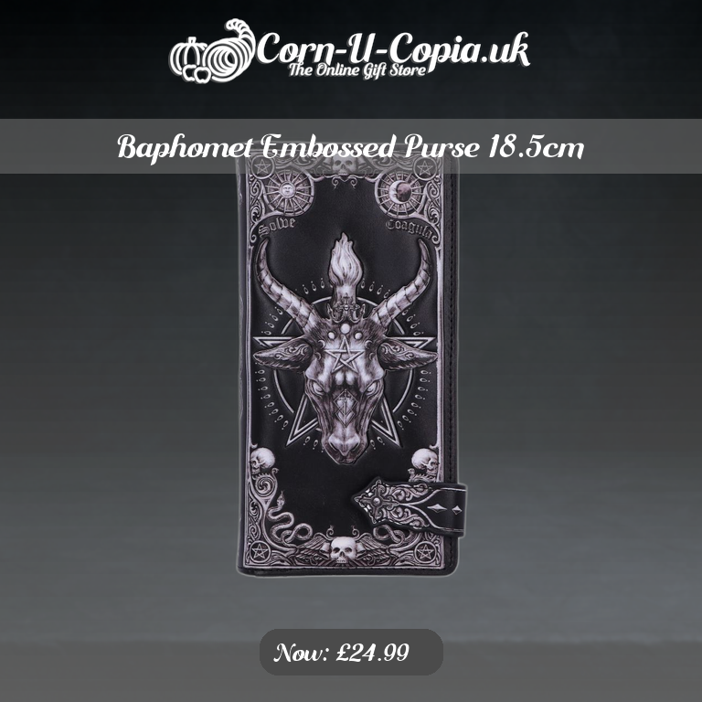 Baphomet Embossed Purse 18.5cm Ad 4